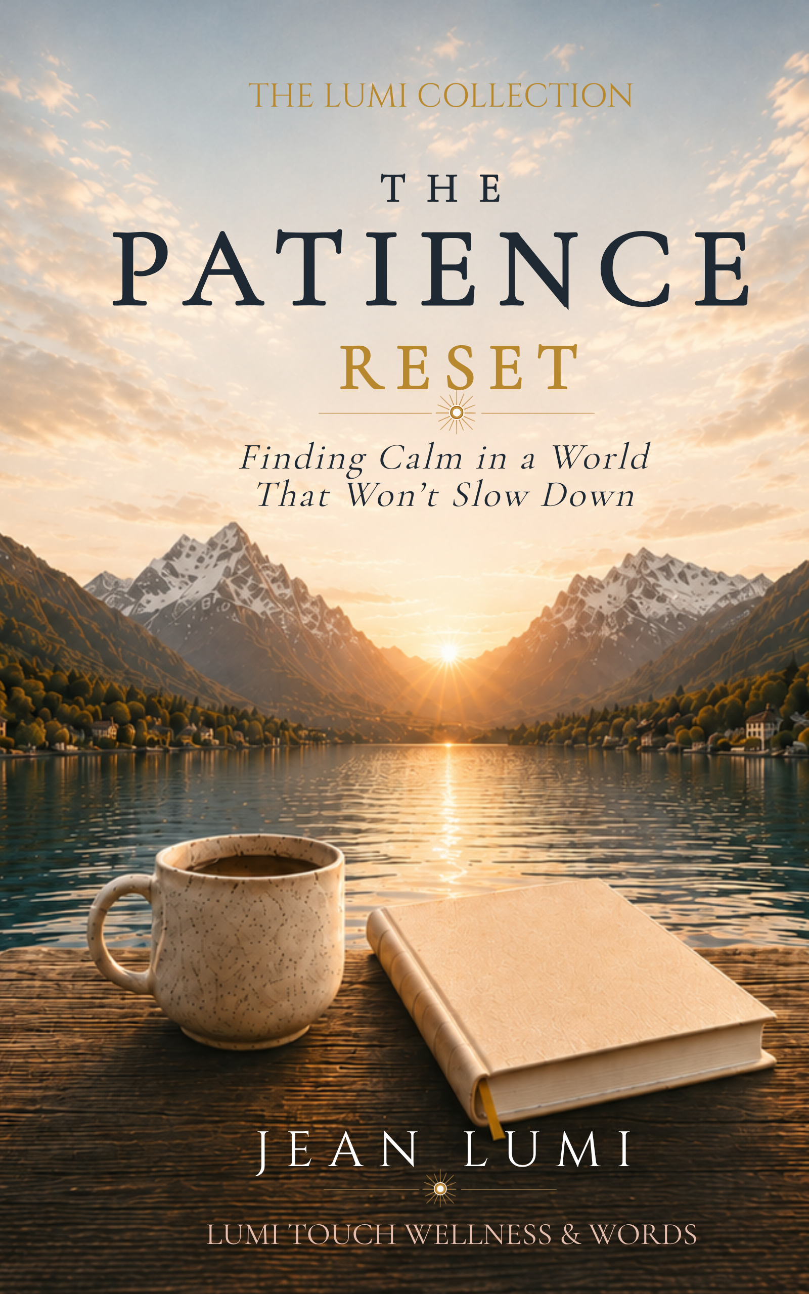 The Patience Reset book cover by Jean Lumi