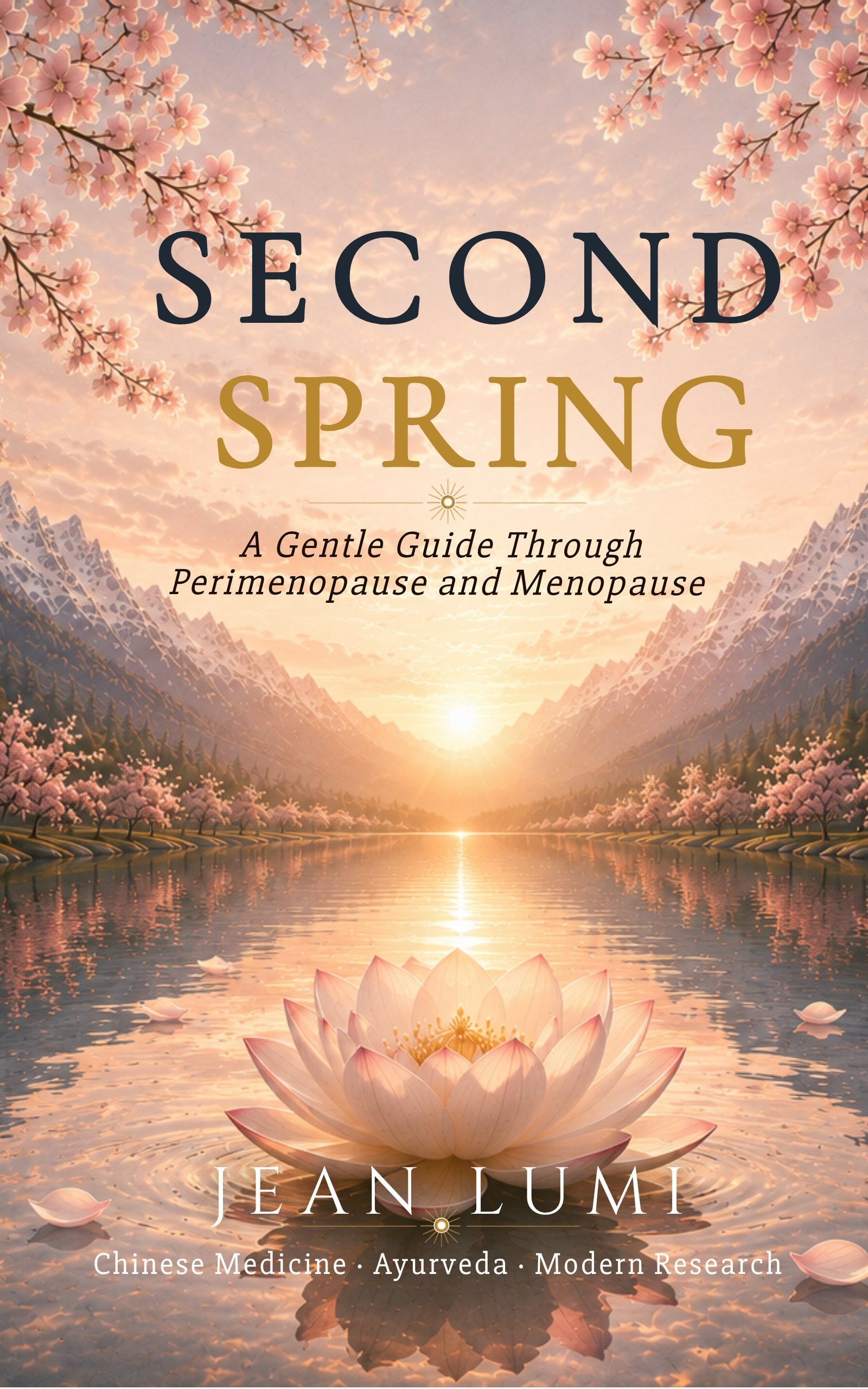 Second Spring book cover by Jean Lumi